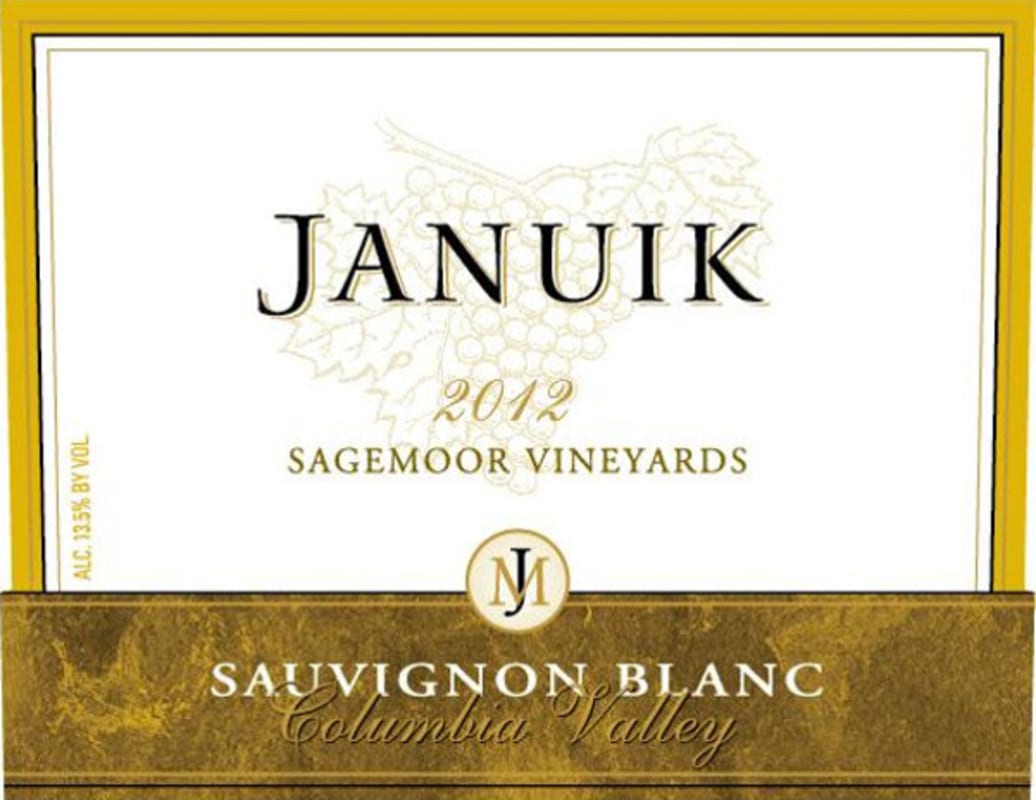 Novelty Hill Sagemoor Vineyard Sauvignon Blanc 2012 Front Label