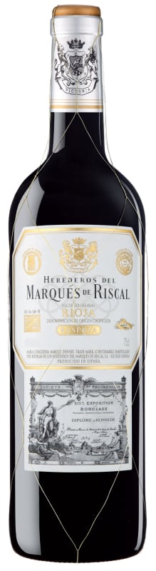 Marques de Riscal Rioja Reserva 2017 Front Bottle Shot