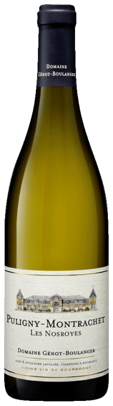 Domaine Genot-Boulanger Puligny Montrachet Les Nosroyes 2023 Front Bottle Shot