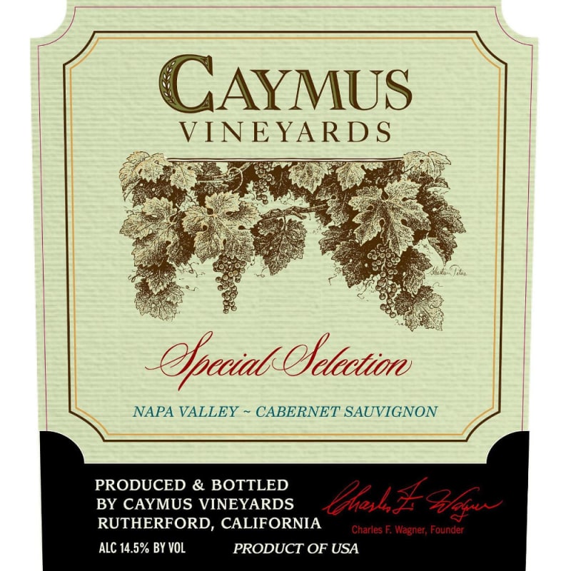 Caymus Special Selection Cabernet Sauvignon (1.5 Liter Magnum) 2000 Front Label