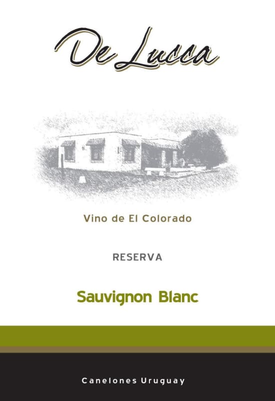 Bodega de Lucca El Colorado Reserva Sauvignon Blanc 2016 Front Label