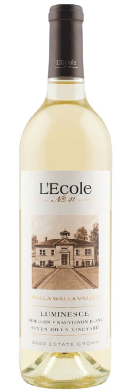 L'Ecole 41 Luminesce Seven Hills Vineyard 2022 Front Bottle Shot
