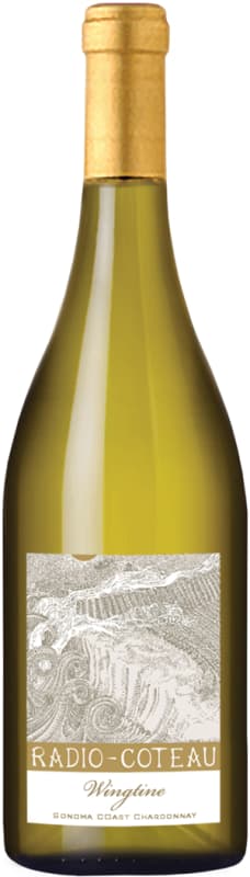 Radio-Coteau Wingtine Chardonnay 2017 Front Bottle Shot