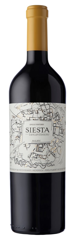 Siesta Malbec 2016 Front Bottle Shot
