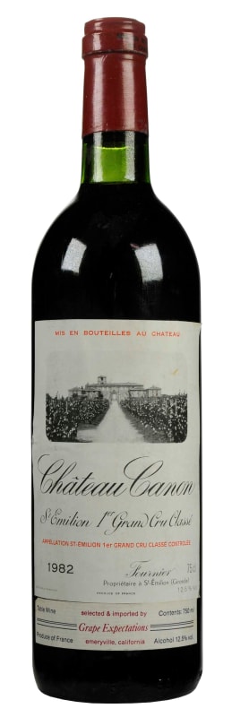 Chateau Canon 1982 Front Bottle Shot