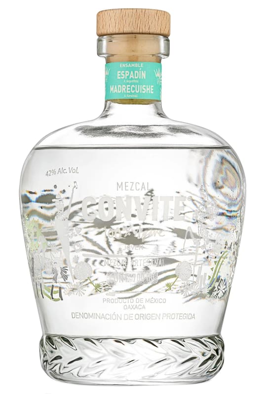 Convite Ensamble Espadin-Madrecuixe Mezcal Front Bottle Shot