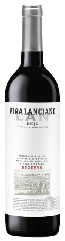 Bodegas Lan Vina Lanciano Reserva 2020 Front Bottle Shot