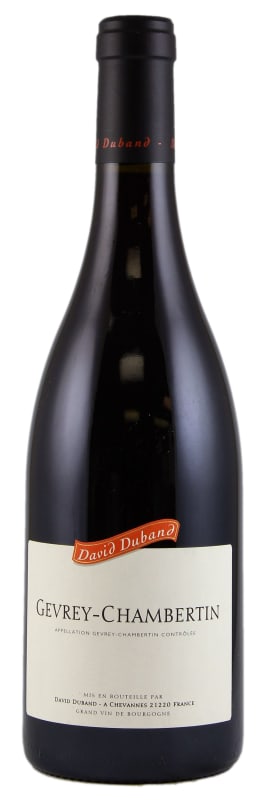 David Duband Gevrey-Chambertin 2015 Front Bottle Shot