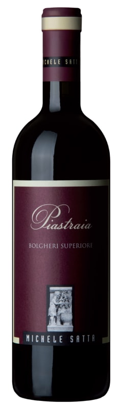 Michele Satta Piastraia 2021 Front Bottle Shot