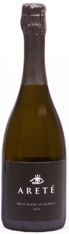 Iris Vineyards Arete Blanc de Blanc 2019 Front Bottle Shot