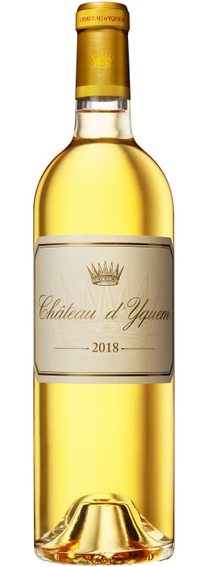 Chateau d'Yquem Sauternes (375ML half-bottle) 2018 Front Bottle Shot