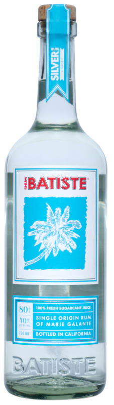 Batiste Rhum Silver Front Bottle Shot