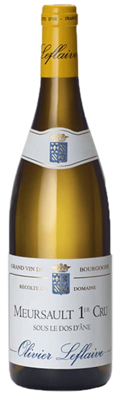 Olivier Leflaive Meursault Sous le Dos d'Ane Premier Cru 2018 Front Bottle Shot