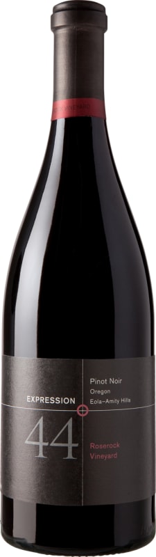 Expression 44 degrees Roserock Vineyard Pinot Noir 2013 Front Bottle Shot