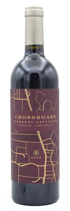 Rudd Crossroads Cabernet Sauvignon 2021 Front Bottle Shot