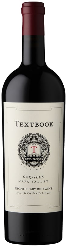 Textbook Page Turner Proprietary Red 2016 Front Bottle Shot