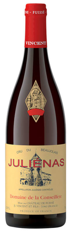 Chateau Fuisse Julienas Domaine de la Conseillere 2019 Front Bottle Shot