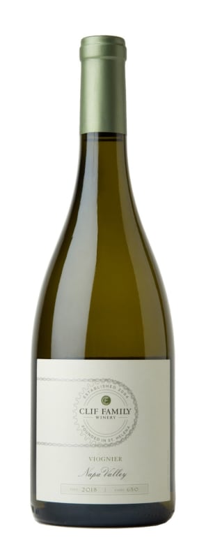 Clif Family Winery Viognier 2018 Front Bottle Shot