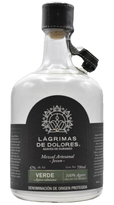 Lagrimas de Dolores Verde Mezcal (700ML) Front Bottle Shot
