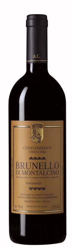 Conti Costanti Brunello di Montalcino (375ML half-bottle) 2013 Front Bottle Shot