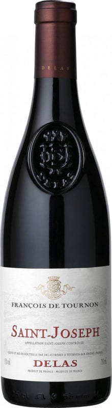 Delas Saint-Joseph Francois de Tournon 2022 Front Bottle Shot