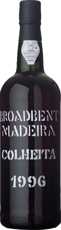 Broadbent Colheita Madeira 1996 Front Bottle Shot