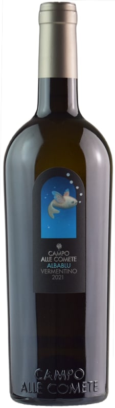 Campo alle Comete Albablu Vermentino 2021 Front Bottle Shot