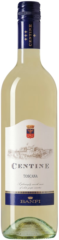Banfi Centine Bianco 2017 Front Bottle Shot