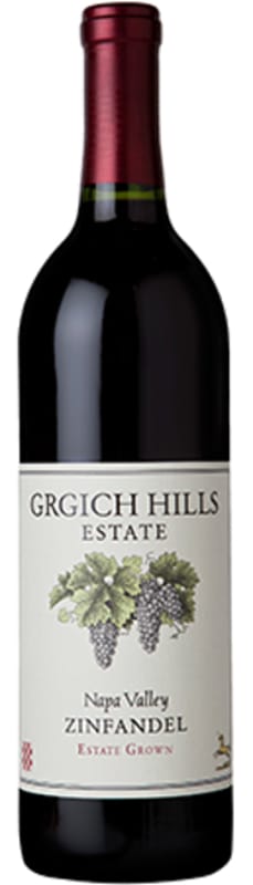 Grgich Hills Estate Zinfandel 2013 Front Bottle Shot