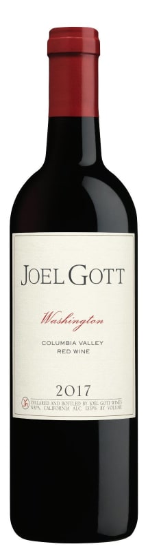 Joel Gott Washington Red 2017 Front Bottle Shot
