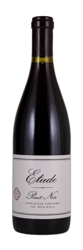 Etude Sta. Rita Hills Fiddlestix Vineyard Pinot Noir 2017 Front Bottle Shot