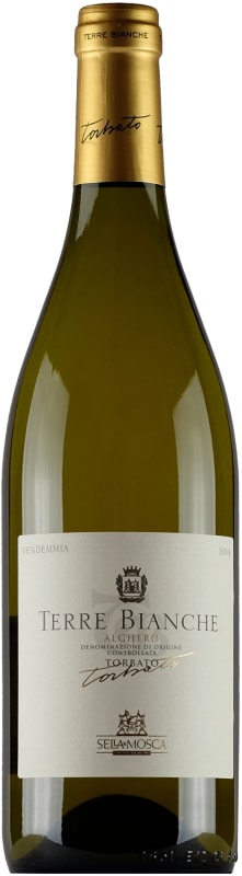 Sella & Mosca Terre Bianche Torbato 2014 Front Bottle Shot