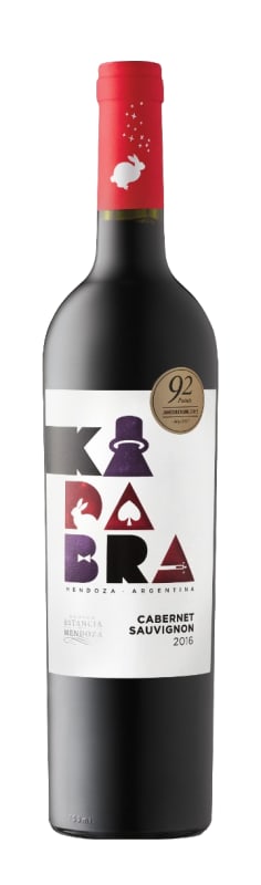 Bodega Estancia Mendoza Kadabra Cabernet Sauvignon 2016 Front Bottle Shot