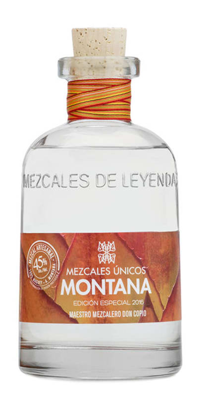 Mezcales de Leyenda Montana Mezcal Front Bottle Shot