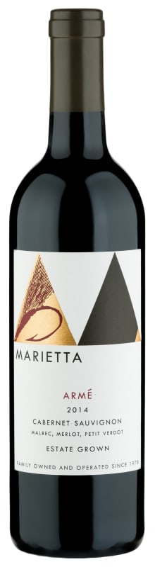 Marietta Cellars Arme Cabernet Sauvignon 2014 Front Bottle Shot