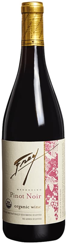 Frey Organic Pinot Noir 2021 Front Bottle Shot