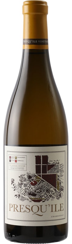 Presqu'ile Presqu'ile Vineyard Chardonnay 2017 Front Bottle Shot