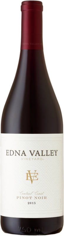 Edna Valley Vineyard Pinot Noir 2015 Front Bottle Shot