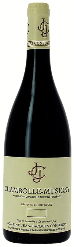 Jean-Jacques Confuron Chambolle-Musigny 2018 Front Bottle Shot