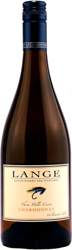 Lange Winery Three Hills Cuvee Chardonnay 2014 Front Bottle Shot
