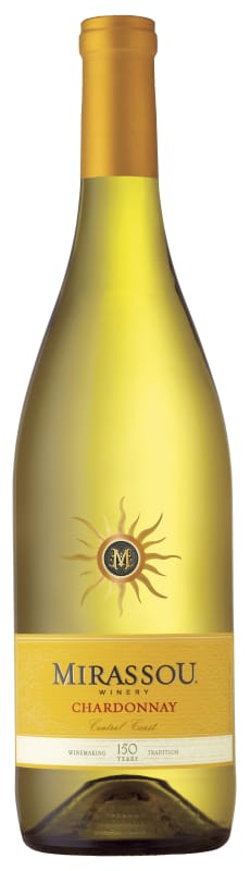 Mirassou Chardonnay 2015 Front Bottle Shot