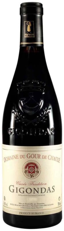 Domaine du Gour de Chaule Gigondas Cuvee Tradition 2016 Front Bottle Shot