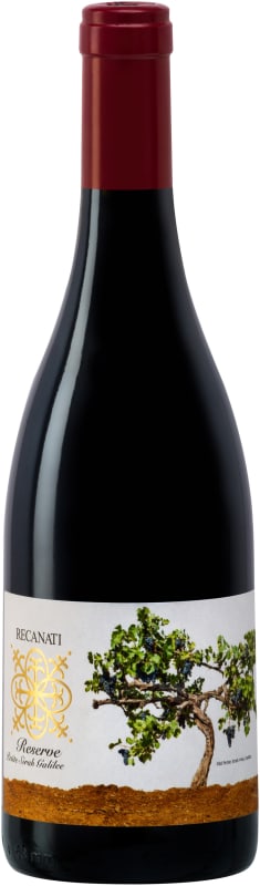 Recanati Reserve Petite Sirah (OU Kosher) 2014 Front Bottle Shot