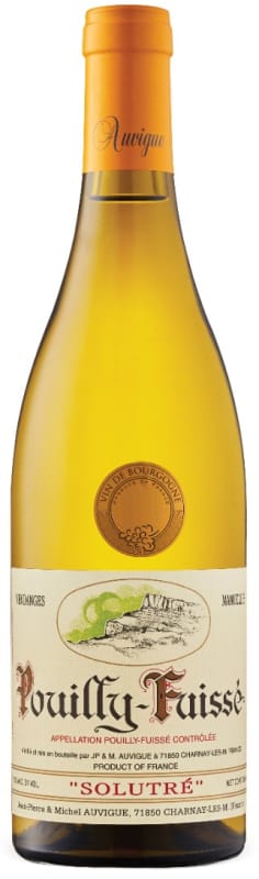 Domaine Auvigue Pouilly-Fuisse Solutre 2020 Front Bottle Shot