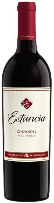 Estancia Paso Robles Zinfandel 2013 Front Bottle Shot
