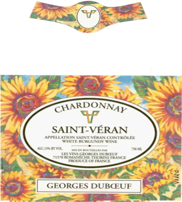 Duboeuf Saint-Veran Chardonnay 2003 Front Label