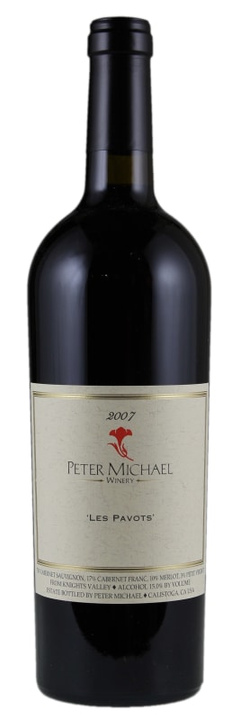 Peter Michael Les Pavots 2007 Front Bottle Shot