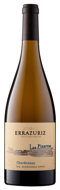 Errazuriz Aconcagua Costa Las Pizarras Chardonnay 2022 Front Bottle Shot