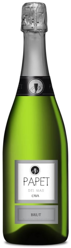 Papet del Mas Cava Brut Front Bottle Shot