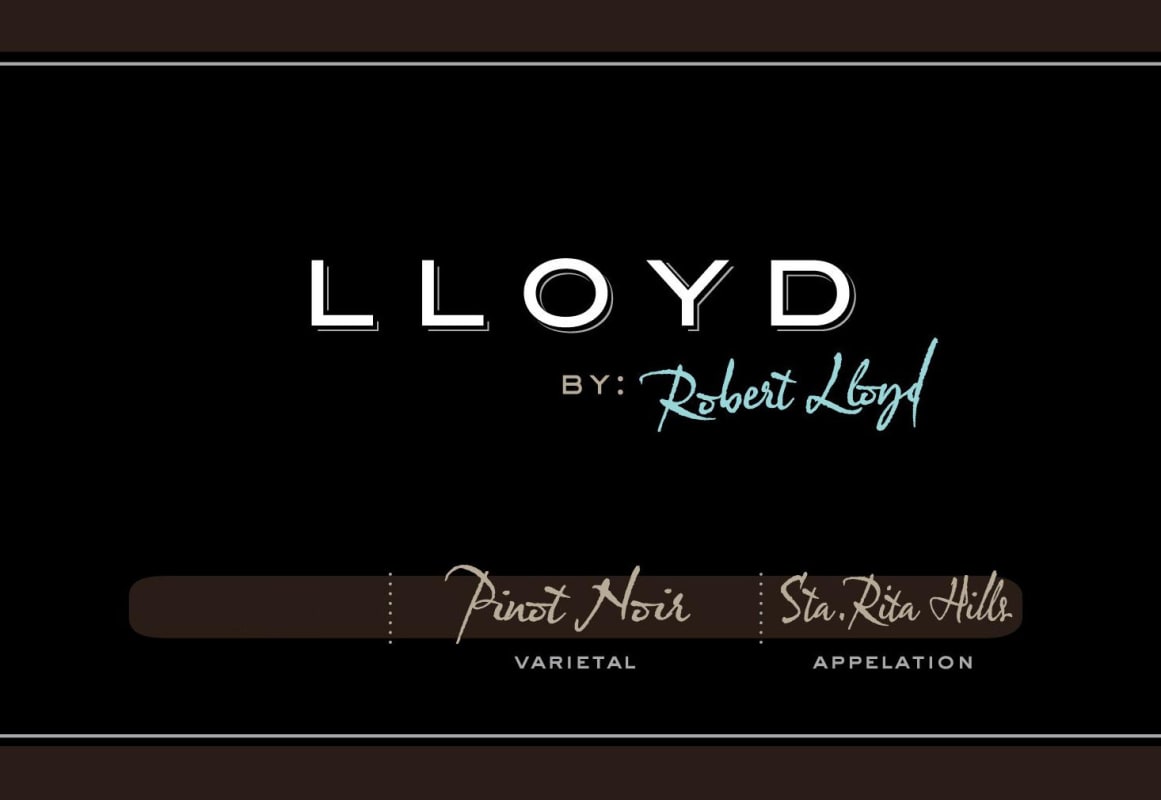 Lloyd Sta. Rita Hills Pinot Noir 2013 Front Label